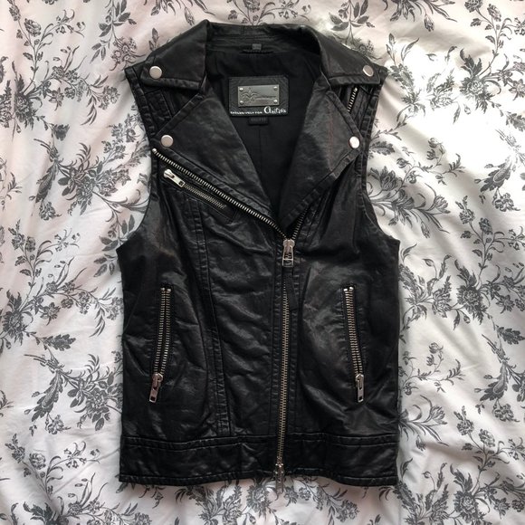 Aritzia x Mackage Frederica Leather Vest - Picture 2 of 6